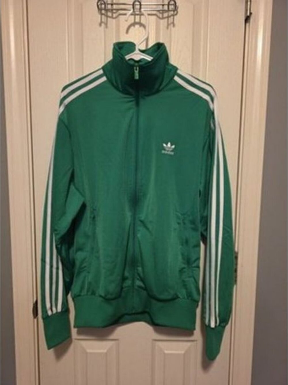 Adidas Originals Firebird Men's Size Small Green Full Zip Track Jacket JD0183